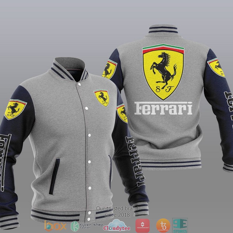 Ferrari Baseball Jacket 1