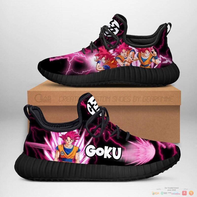 Goku God Dragon Ball Anime reze sneaker