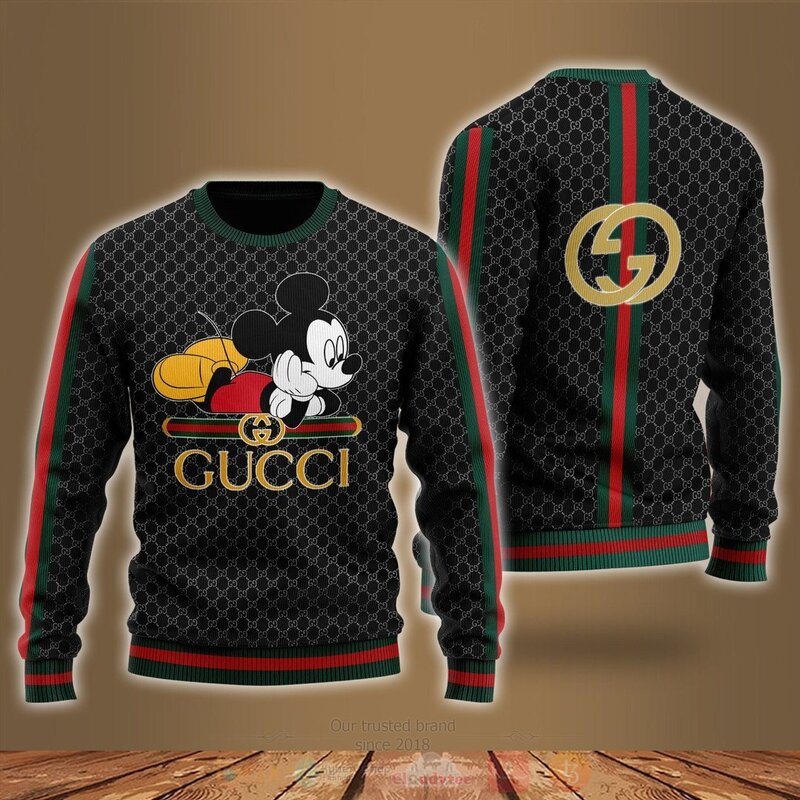 Gucci Mickey Mouse 3D Hoodie Shirt