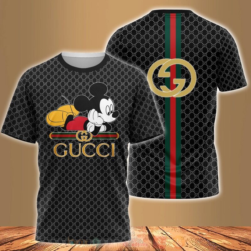 Gucci Mickey Mouse 3D Hoodie Shirt 1