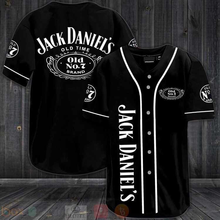 Jack Daniels Old Time Baseball Jersey