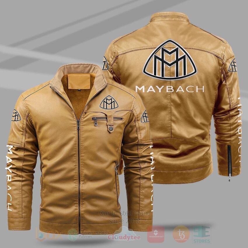 Maybach Fleece Leather Jacket 1
