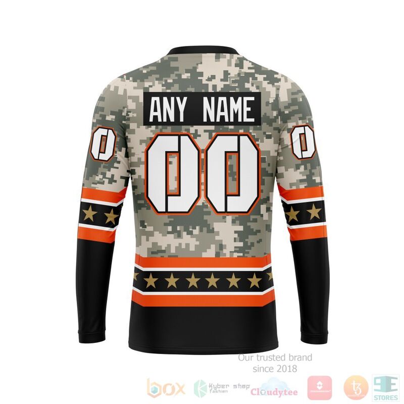 NHL Anaheim Ducks Honor Military With White Camo Color 3D Hoodie Shirt 1 2 3 4