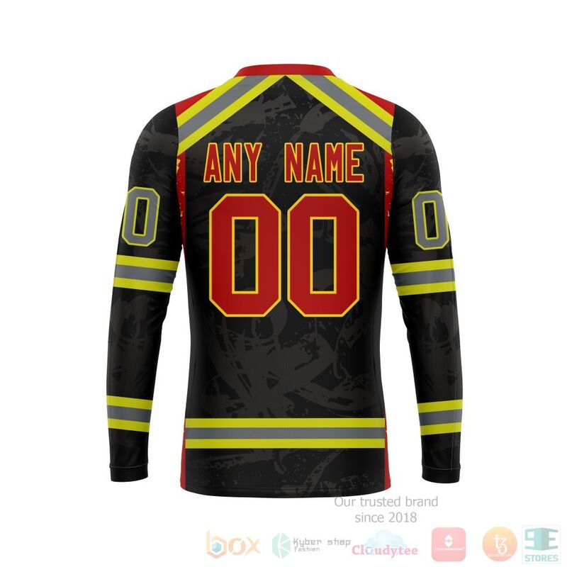 NHL Boston Bruins Honnor Firefighter Black 3D Hoodie Shirt 1 2 3 4