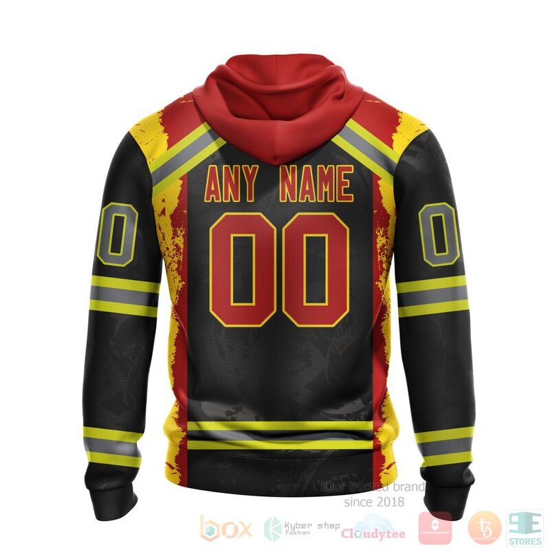 NHL Boston Bruins Honnor Firefighter Black 3D Hoodie Shirt 1 2 3 4 5 6
