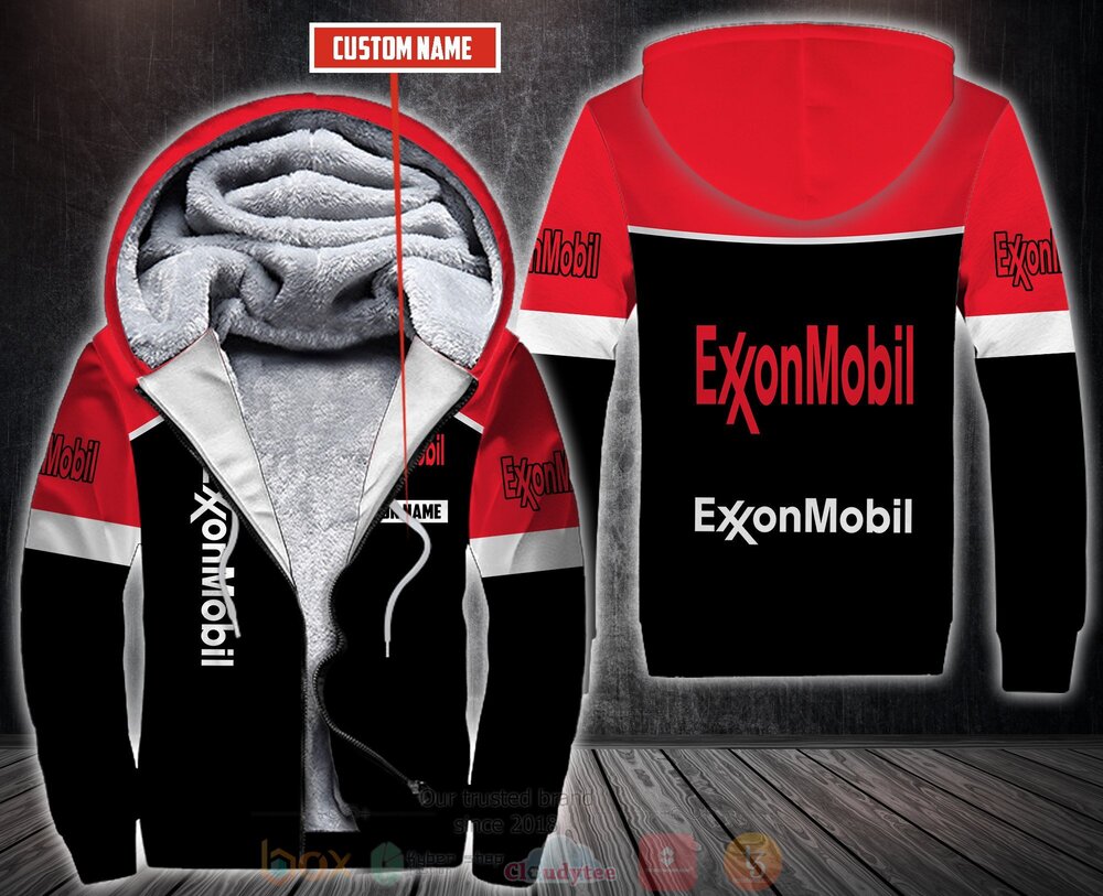Personalized Exxonmobil 3D Hoodie Fleece Hoodie