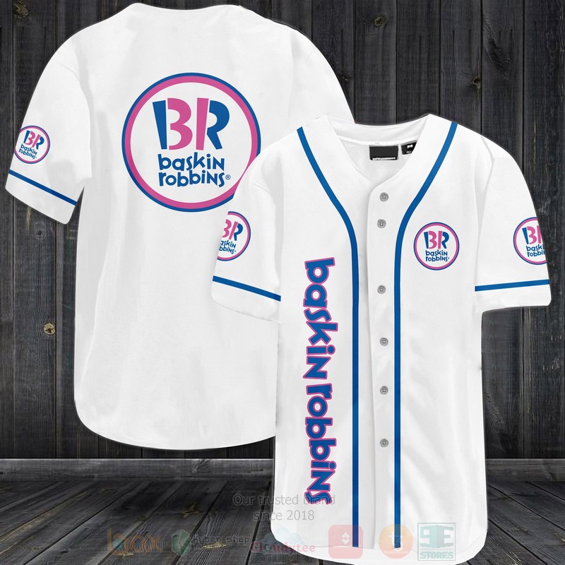 Baskin Robbins Baseball Jersey Shirt