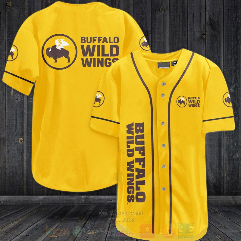 Buffalo Wild Wings Baseball Jersey Shirt