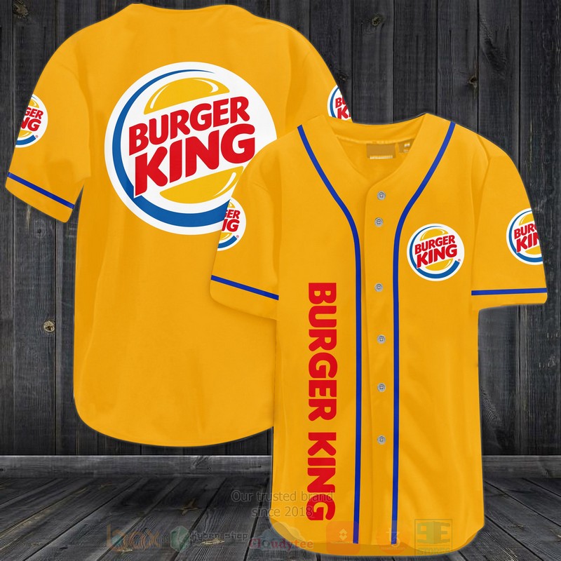 Burger King Baseball Jersey Shirt