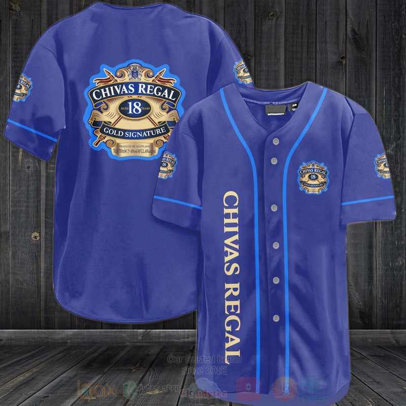 Chivas Regal 18 Baseball Jersey Shirt