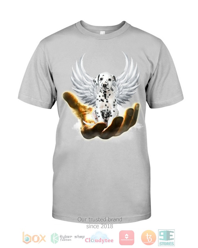 Dalmatian Golden Hand Heaven Wings 2D shirt hoodie