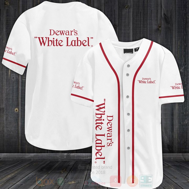 Dewars White Label Baseball Jersey Shirt