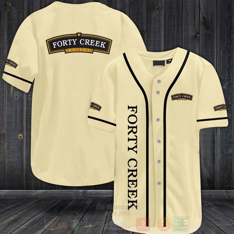 Forty Creek Whisky Baseball Jersey Shirt