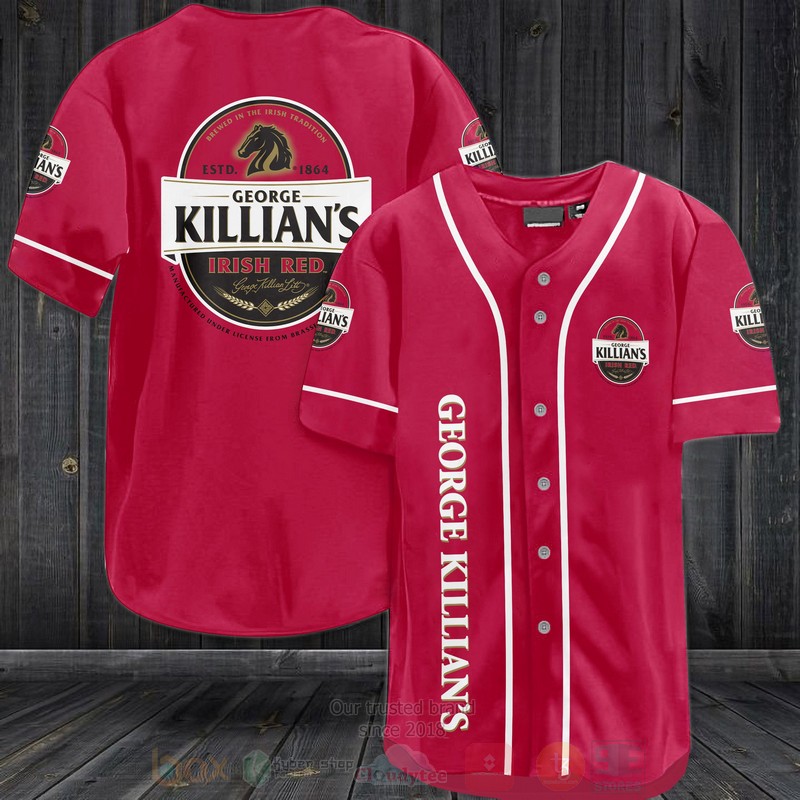 George Killians Baseball Jersey Shirt