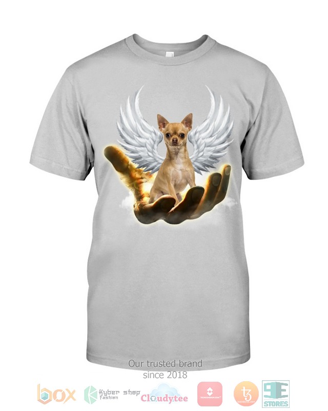Golden Hand Heaven Wings Tan Chihuahua 2D shirt hoodie