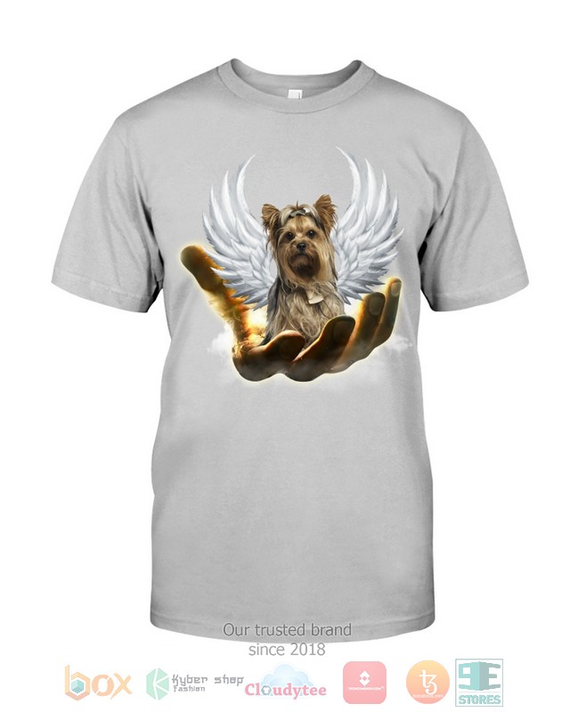 Golden Hand Heaven Wings Yorkshire Terrier 2D shirt hoodie