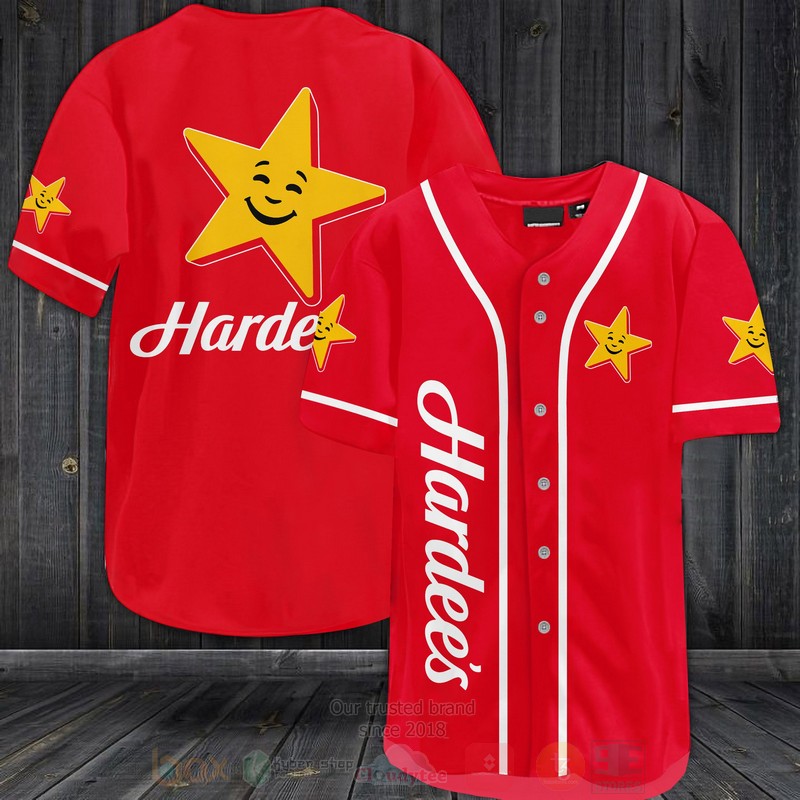 Hardees Baseball Jersey Shirt