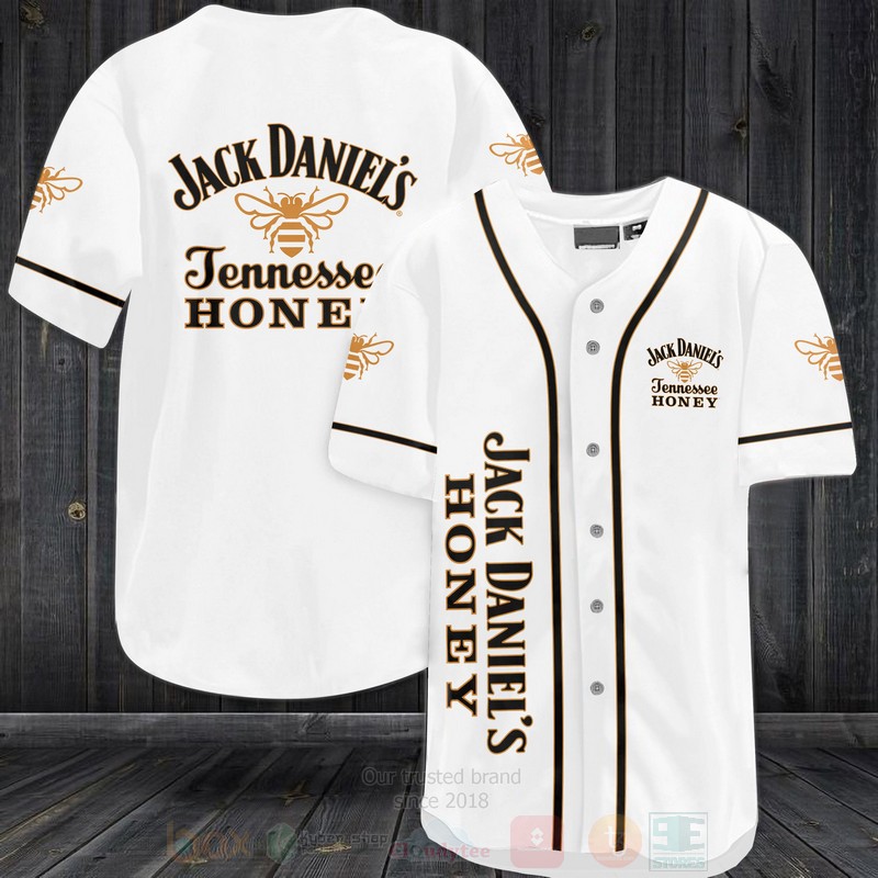 Jack Daniels Honey Baseball Jersey Shirt