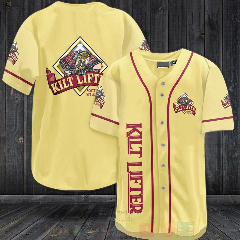 Kilt Lifter Baseball Jersey Shirt
