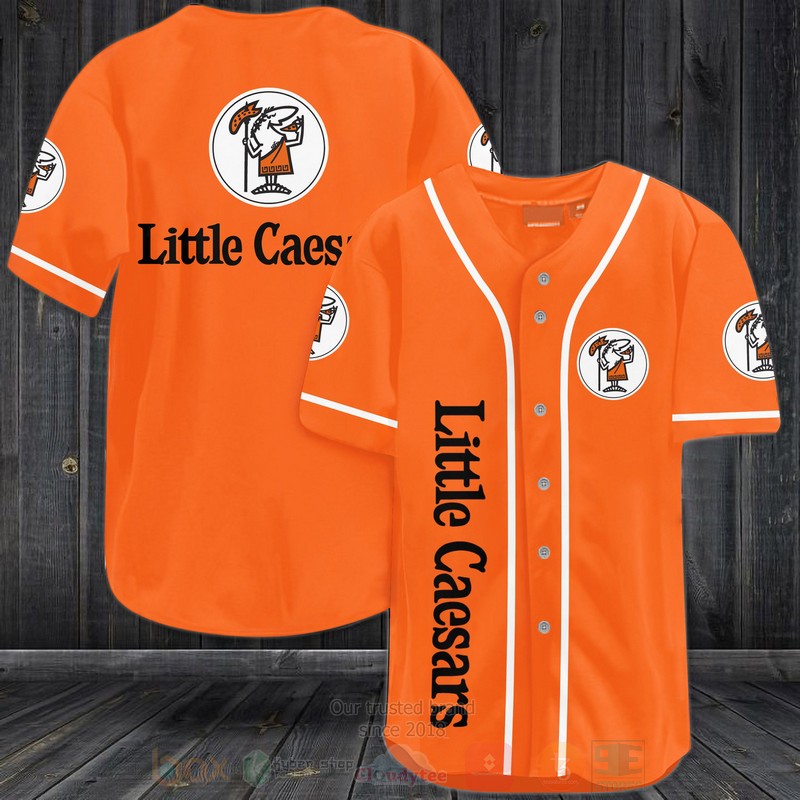 Little Caesars Baseball Jersey Shirt