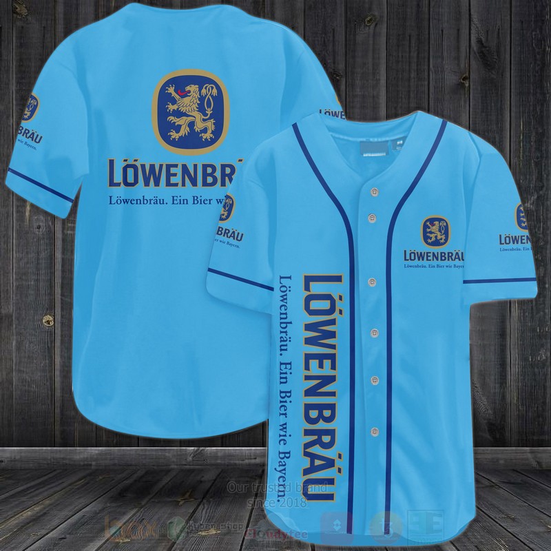 Lowenbrau Brewery Baseball Jersey Shirt