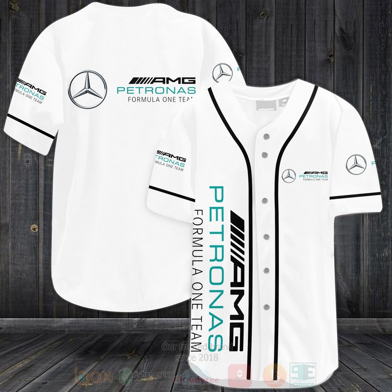 Mercedes AMG Petronas Baseball Jersey Shirt