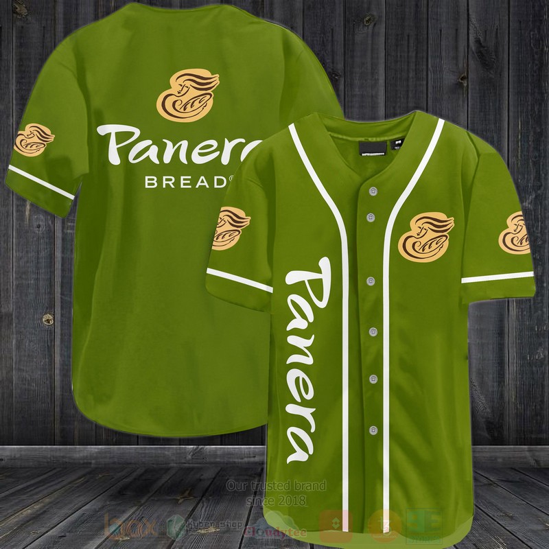 Panera Bread Baseball Jersey Shirt
