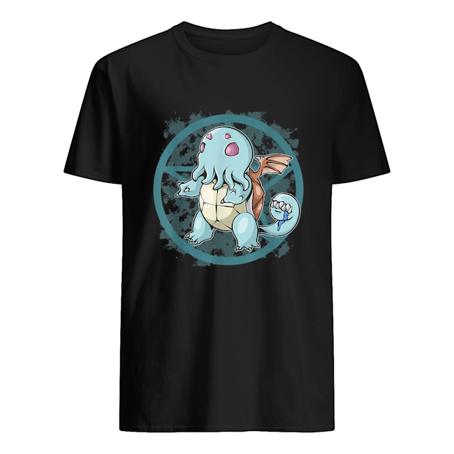 Pokemon Squirtle 2D shirt hoodie