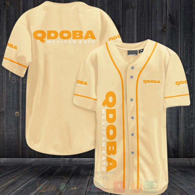 Qdoba Baseball Jersey Shirt