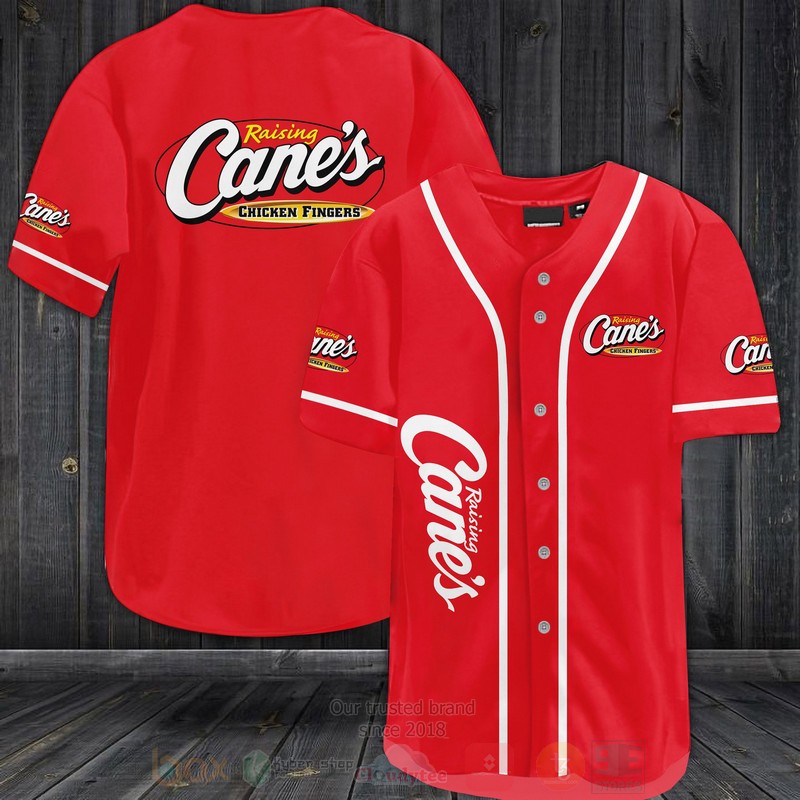 Raising Canes Chicken Fingers Baseball Jersey Shirt