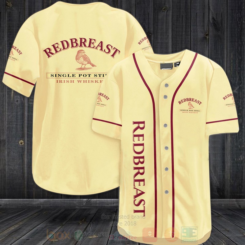 Redbreast Irish Whiskey Baseball Jersey Shirt