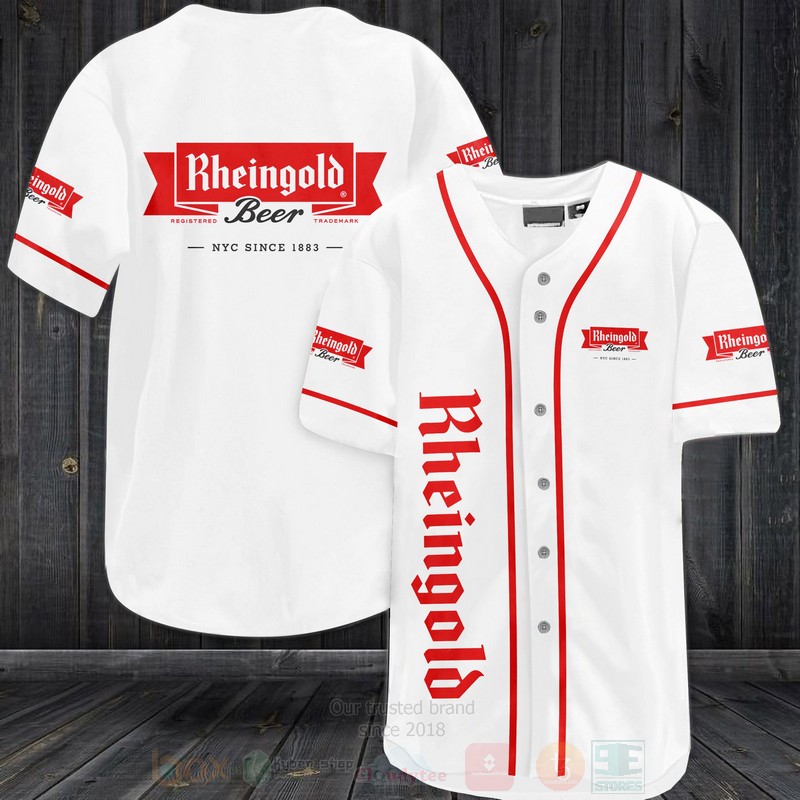 Rheingold Brewery Baseball Jersey Shirt