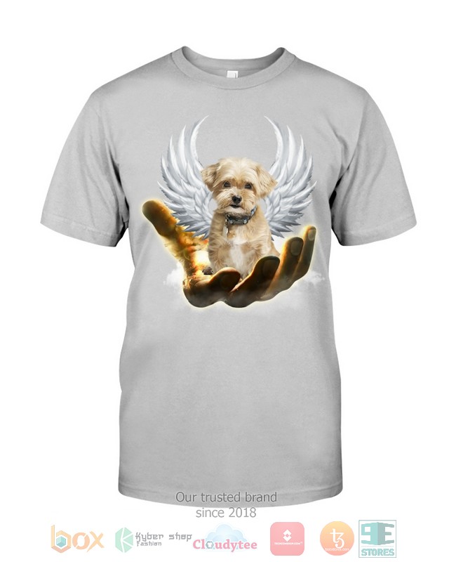 Shorkie Golden Hand Heaven Wings 2D shirt hoodie