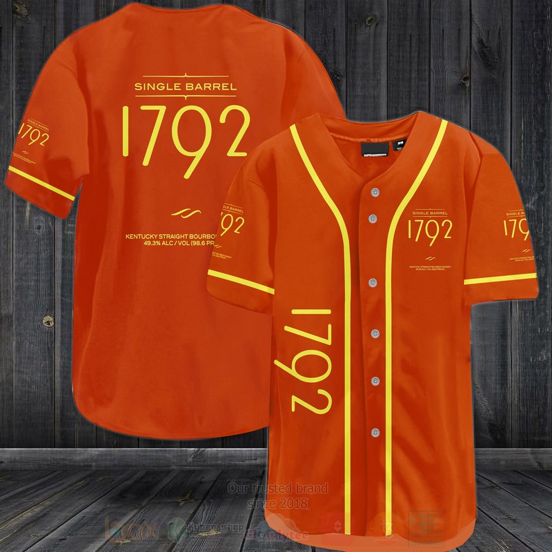 Single Barrel 1792 Baseball Jersey Shirt