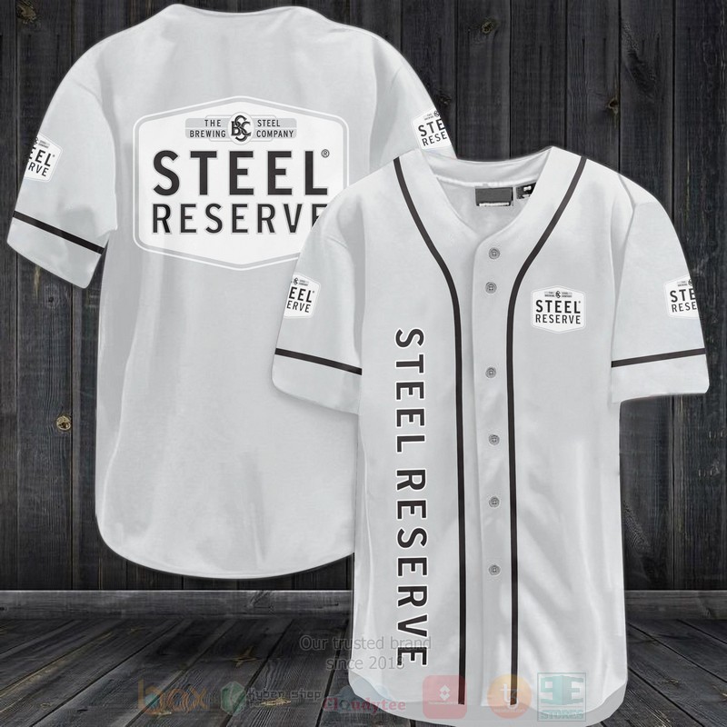 Steel Reserve Baseball Jersey Shirt