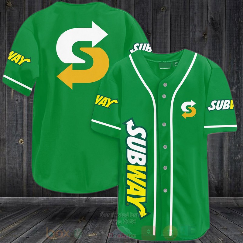Subway Baseball Jersey Shirt