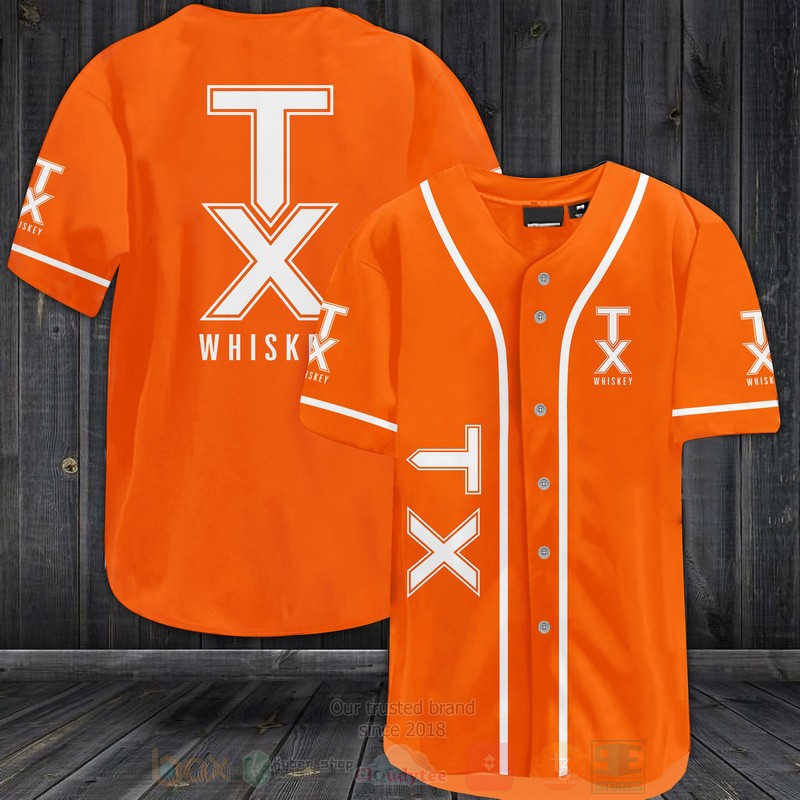 TX Blended Whiskey Baseball Jersey Shirt