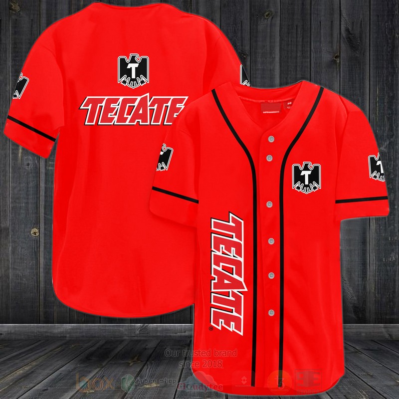 Tecate Baseball Jersey Shirt