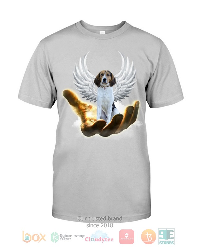 Treeing Walker Coonhound Golden Hand Heaven Wings 2D shirt hoodie
