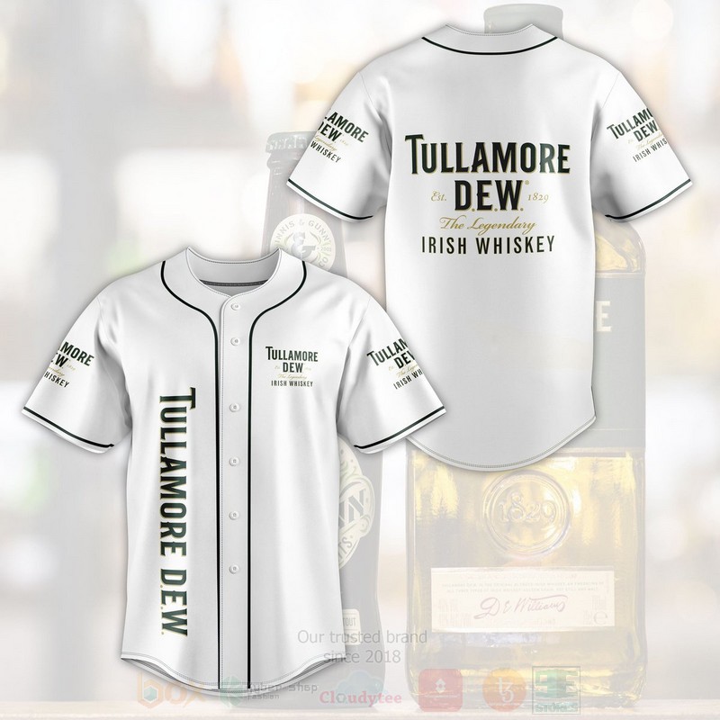 Tullamore Dew Baseball Jersey Shirt