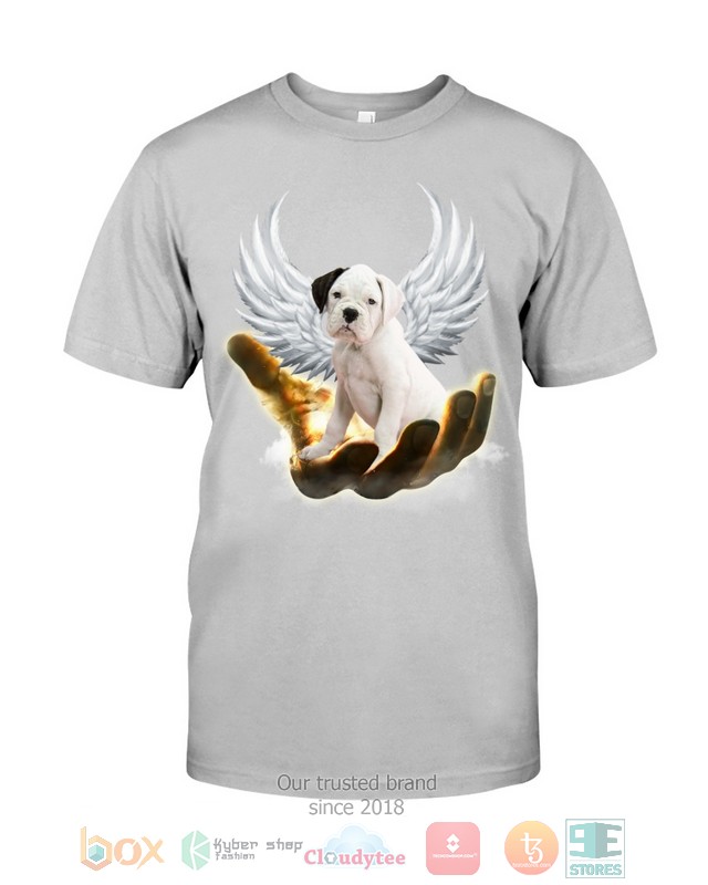 White Boxer Golden Hand Heaven Wings 2D shirt hoodie