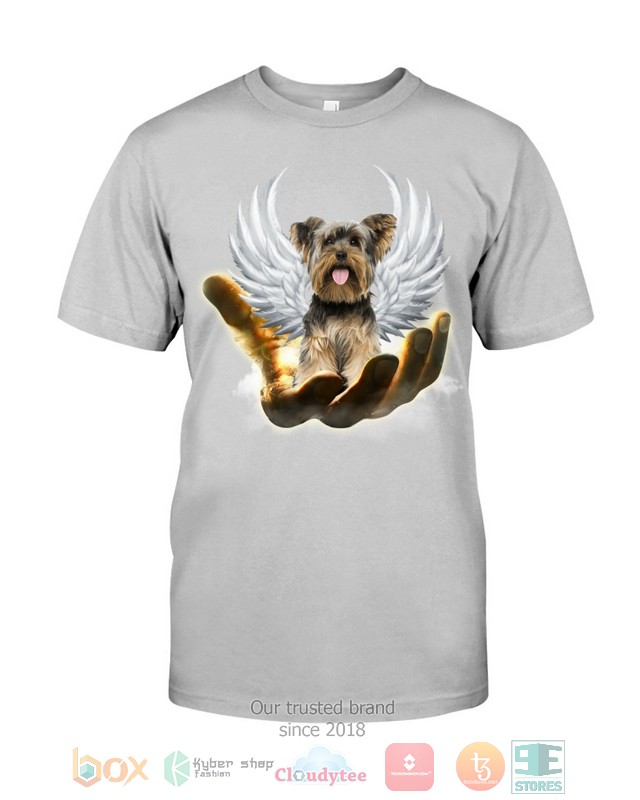Yorkshire Terrier Golden Hand Heaven Wings 2D shirt hoodie
