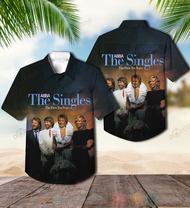 ABBA The Singles The First Ten Years Hawaiian Shirt