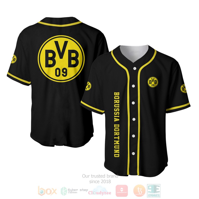 Borussia Dortmund Baseball Jersey Shirt