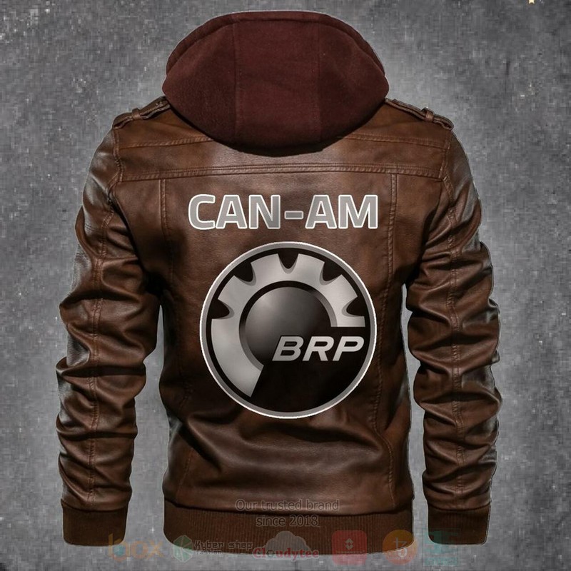Can Am BRP Motorcycle Leather Jacket