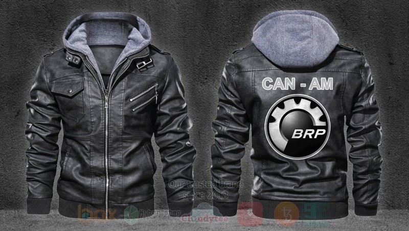 Can Am Motorcycle Leather Jacket