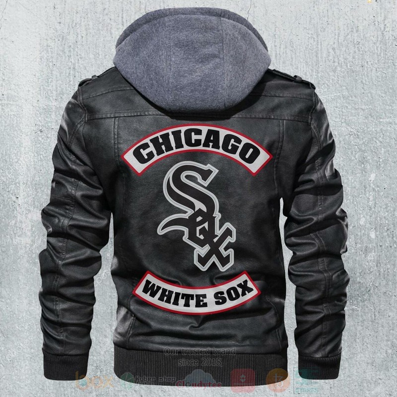 Chicago White Sox MLB Baseball Motorcycle Leather Jacket