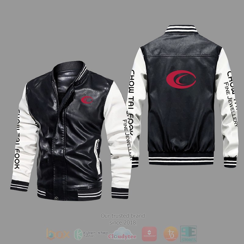 Chow Tai Fook Leather Bomber Jacket