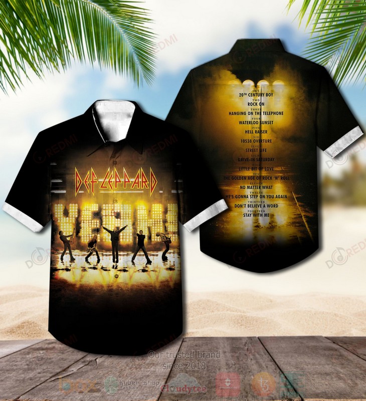 Def Leppard The Song Hawaiian Shirt