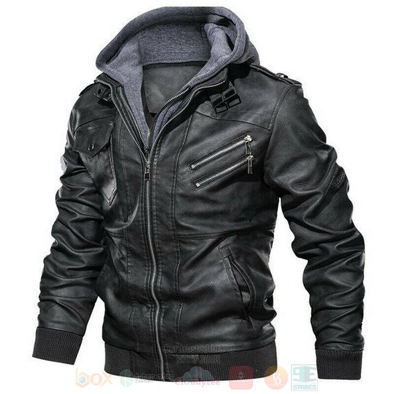 Ironworker Custom Name Leather Jacket 1